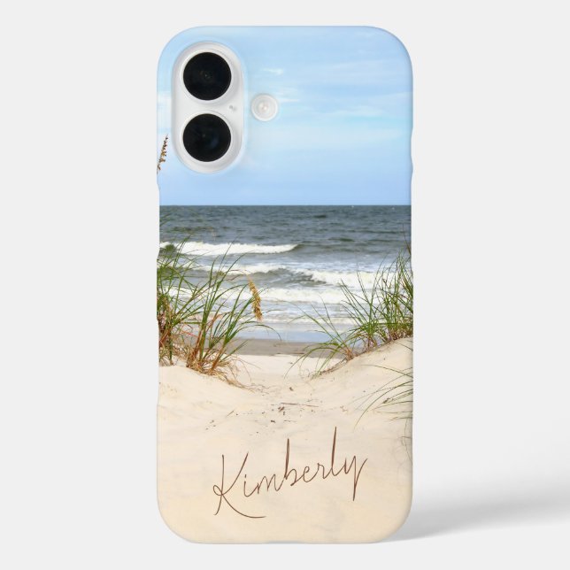 Funda de iPhone 16 de playa (Reverso )