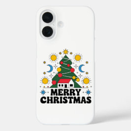 funda de iPhone 16: Estuche New Merry Christmas / 