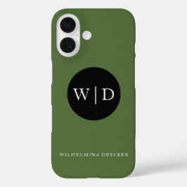 Funda de iPhone 16 personalizado con su nombre