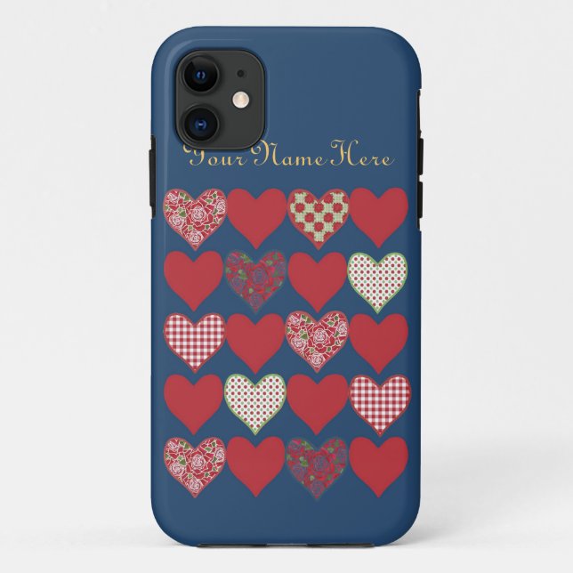 funda de iPhone 5/5 para personalizar, corazón y R (Reverso)