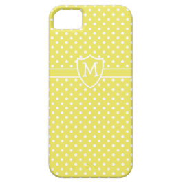 funda de iPhone 5/5s Funda-mate, monograma: Polka