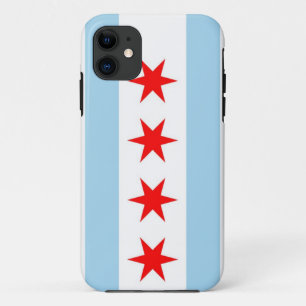 FUNDA de IPhone 5 con bandera de Chicago, Illinois