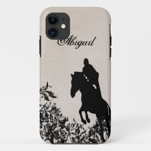 Funda de iPhone 5 de jumping ecuestre de caballos