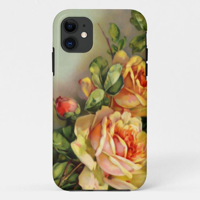 Funda de iPhone 5 de Rosas de época (Reverso)