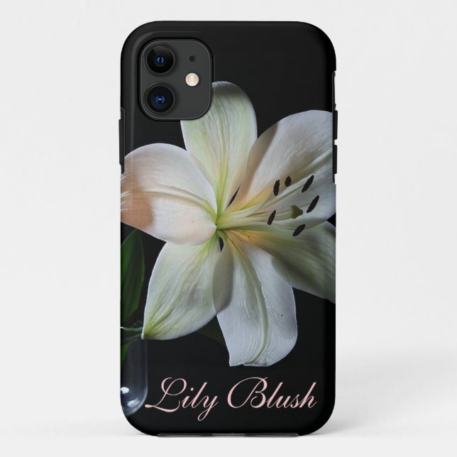 Funda de iPhone 5 de White Lily ruborizante (Reverso)