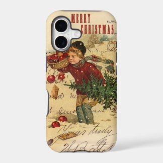 Funda de iphone 5 vintage de Navidad
