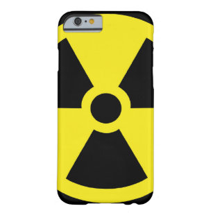 funda de iPhone 6, apenas Funda, símbolo nuclear