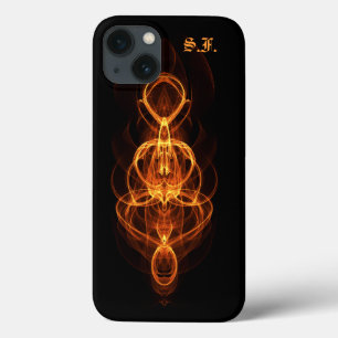 Funda de iPhone 6 con fuego simétrico