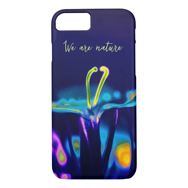 funda de iPhone 7/8 "Somos la Naturaleza" (Reverso)