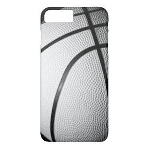 Funda de iPhone 7 de Baloncesto Blanco y Negro