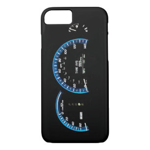 Funda de iPhone 7 de Hybrid Car Instrument Cluster