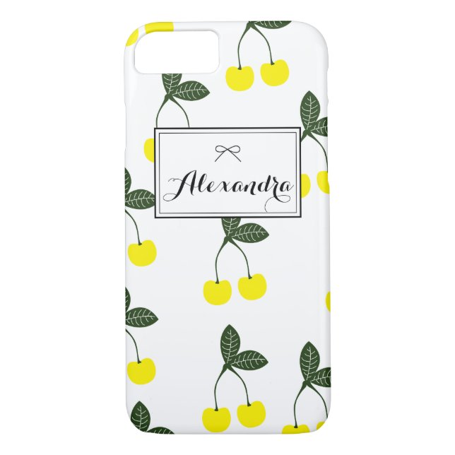 Funda de iPhone 7 personalizado con patrón de cere (Reverso)