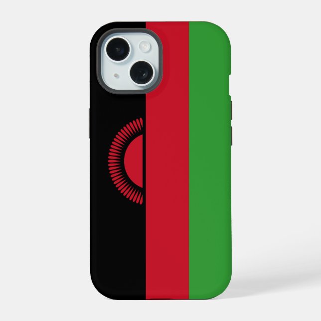 Funda de iPhone Case-Mate con la bandera de Malawi (Reverso )