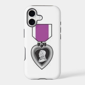 funda de iphone corazón púrpura