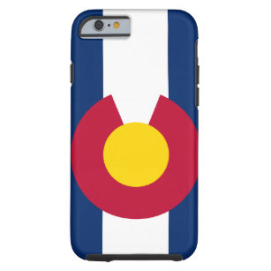 funda de iPhone de bandera de Colorado 6