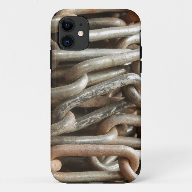 Funda de iPhone de cadena antigua SE+5/5S (Reverso)