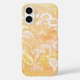 Funda de iPhone de patrón japonés 16 - Arte floral