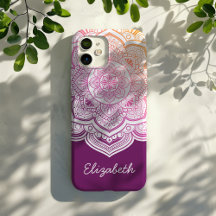 Funda de iPhone personalizada Auri Mandala