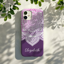 Funda de iPhone personalizada con Mandala Rosalina