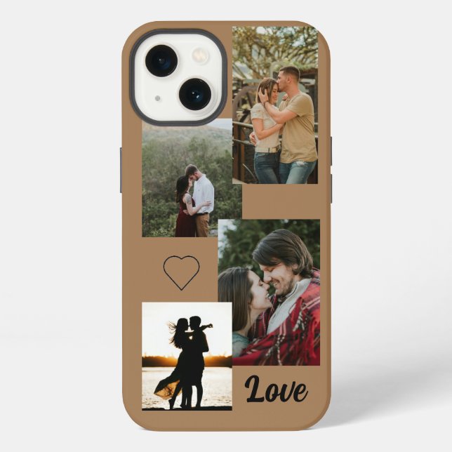 Funda de iPhone personalizada para parejas (Reverso )