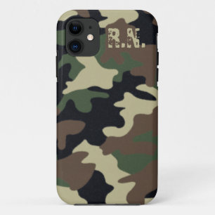 funda de iPhone Personalizado Forest Camo