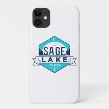 Funda de iPhone Sage Lake 11