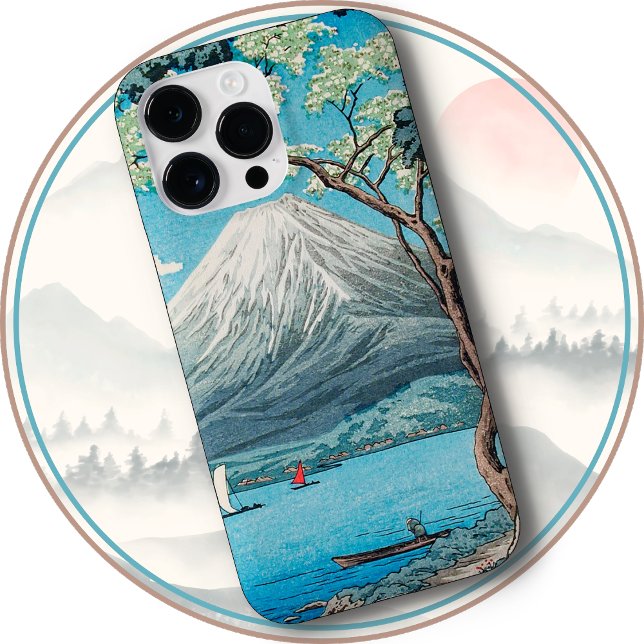 funda de iPHONE/SAMSUNG - Monte Fuji desde el lago (Subido por el creador)