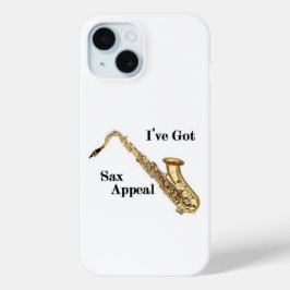 Funda de iPhone saxofón 15