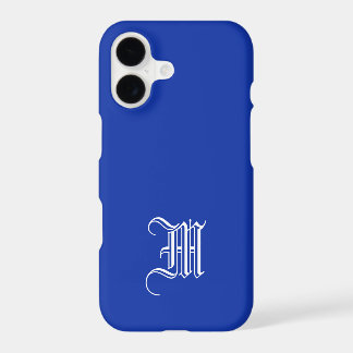FUNDA de iPhone X de fondo sólido AZUL EGIPCIO