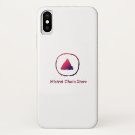 Funda de iPhone X de Mistrot Chain Store