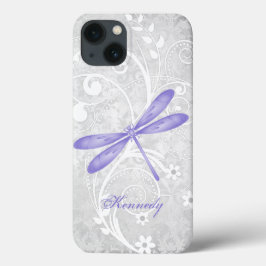 Funda de iPhone X personalizado de la mosca violet