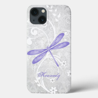 Funda de iPhone X personalizado de la mosca violet