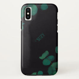 Funda de iPhone X personalizado en diseño de hoja
