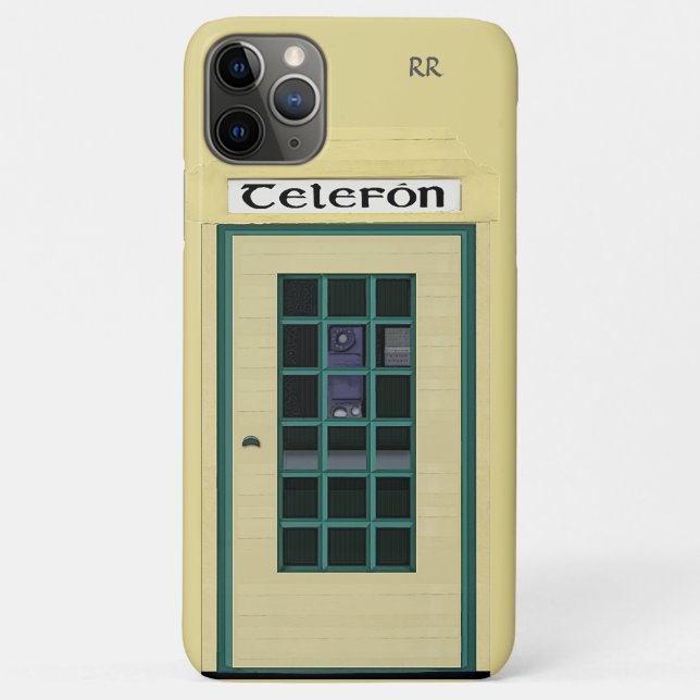 Funda de la caja telefónica irlandesa (Reverso)