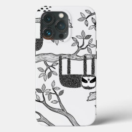 Funda de la moda de la espuma moderna de BLack Whi