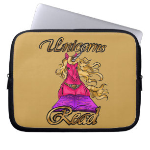 Funda de lectura de libros de Unicornios