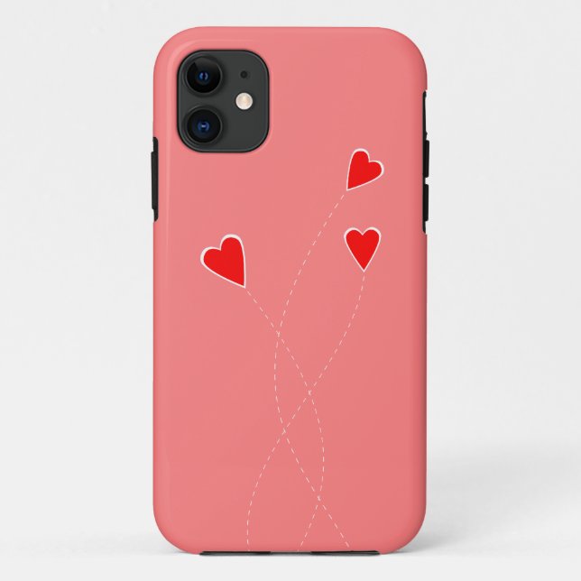 Funda de los corazones rojos (Reverso)