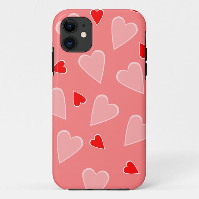 Funda de los corazones rojos (Reverso)