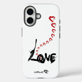 Funda de Love Hearts iPhone 16
