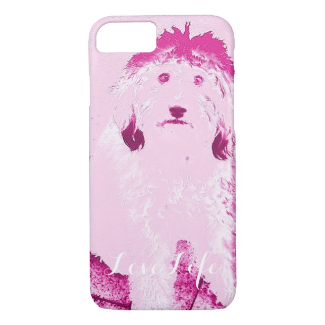 Funda de LoveLife Puppy Puppy iPhone 7 (Reverso)