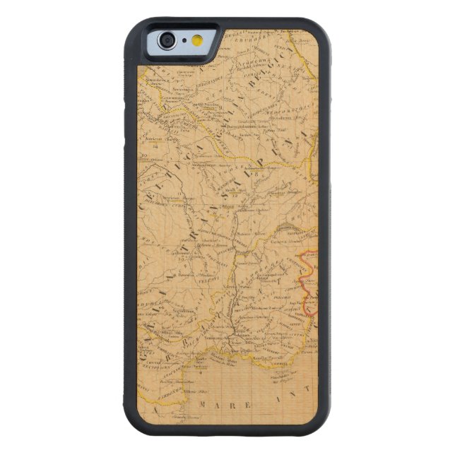 Funda De Madera Para iPhone De Carved La Gaule (Reverso)