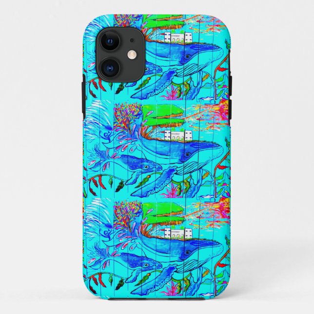 funda de mamíferos de ballena jorobada (Reverso)