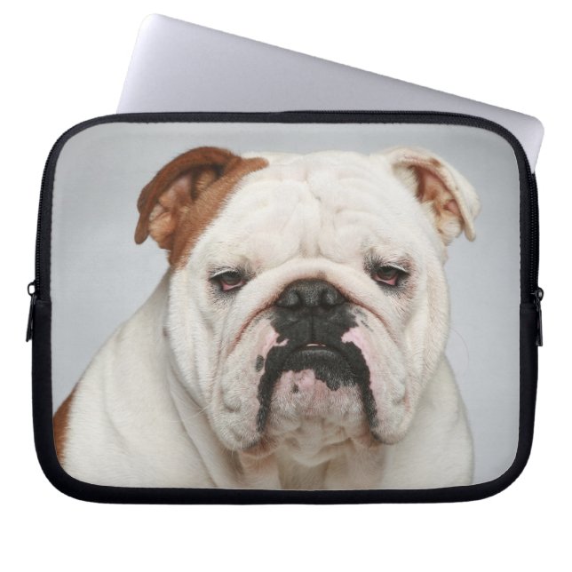 Funda de manga de porcino porcino porcino Bulldog  (Frente)