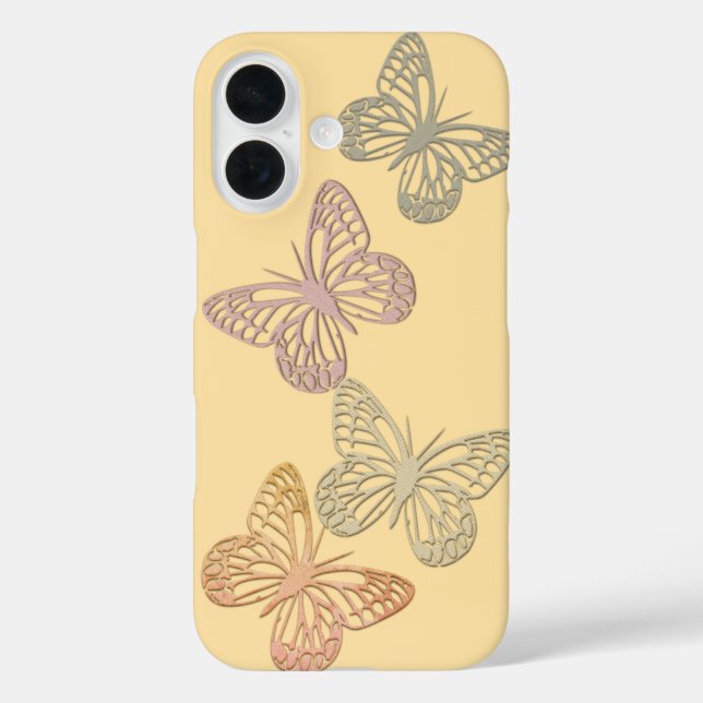 Funda de mariposas de corte (Reverso )