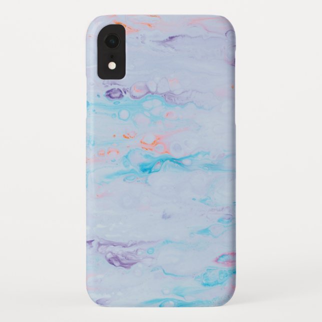 Funda de mármol-Mate apenas ahí Funda Apple iPhone (Reverso)