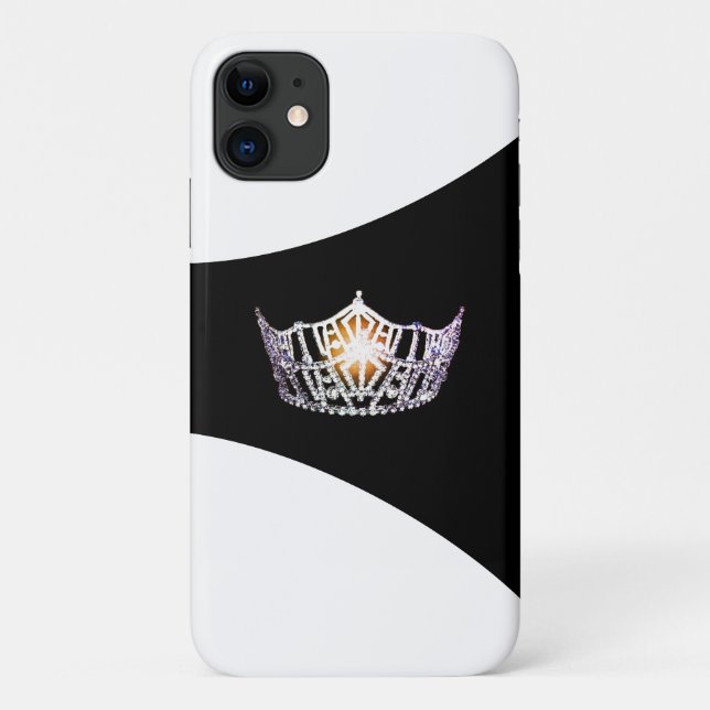 Funda de Miss America Silver Crown iPhone 11 (Reverso)