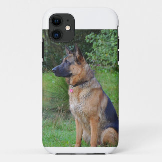 Funda de móvil perro pastor alemán