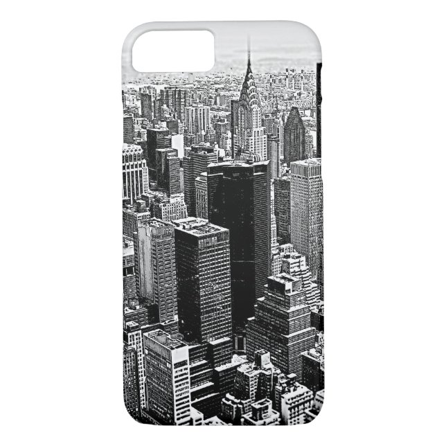 Funda de New York City Artwork iPhone 7 (Reverso)