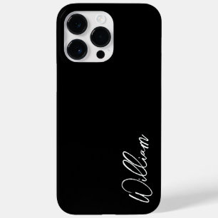 Funda de nombres personalizados de guión moderno -