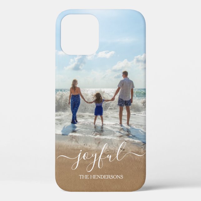 Funda de Otterbox de nombre de familia de fotos Jo (Reverso )